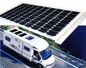 Pannello solare camper