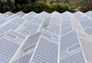 serra fotovoltaica